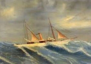 Painting of HMY Zaida