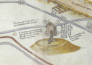 Historic water maps of The Charterhouse