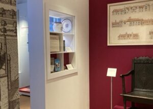 the Charterhouse museum display