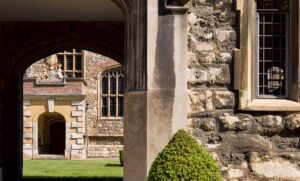 Master's Court at the Charterhouse from Entrance Court